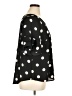 Worthington 100% Polyester Polka Dots Black Short Sleeve Blouse Size 0X - photo 4