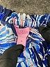 Lilly Pulitzer 100% Polyester Blue 3/4 Sleeve Blouse Size S - photo 7