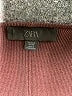 Zara Burgundy Cardigan Size S - photo 4