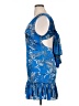 Alexis 100% Polyester Blue Cocktail Dress Size XL - photo 5