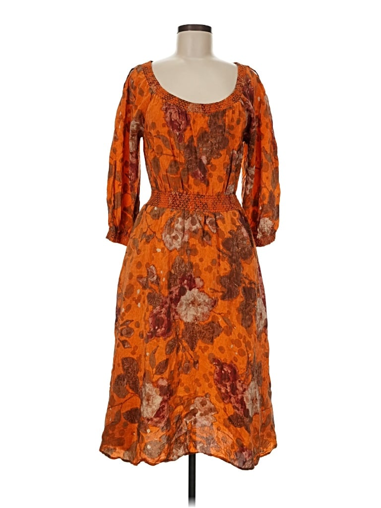 Pre-owned Moulinette Soeurs Cocktail Dress In Orange