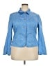 Rena Rowan Blue Denim Jacket Size 18 - photo 1