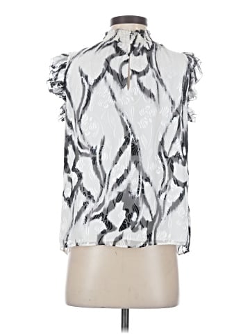 White House Black Market Sleeveless Silk Top (view 2)