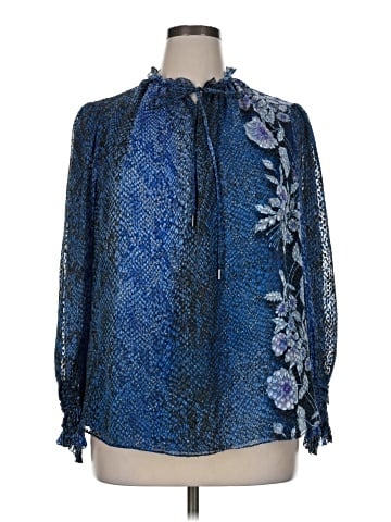 Elie Tahari Long Sleeve Blouse (view 1)