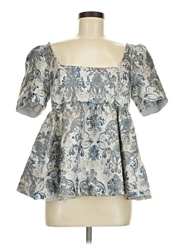 Free People 3/4 Sleeve Blouse (view 1)