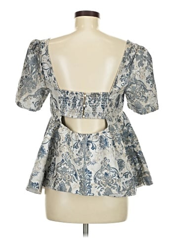 Free People 3/4 Sleeve Blouse (view 2)