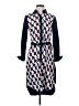 DKNY Print Blue Casual Dress Size XS - photo 1