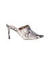 Steve Madden Animal Print Silver Mule/Clog Size 7 - photo 1