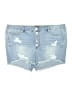 Torrid Blue Denim Shorts Size 24 - photo 1