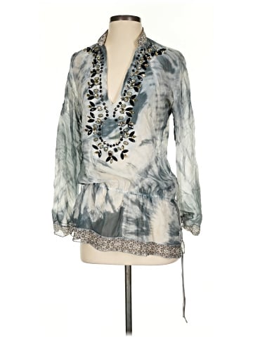Hale Bob 3/4 Sleeve Silk Top (view 1)