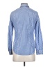 J.Crew 100% Cotton Stripes Blue Long Sleeve Button-Down Shirt Size 2 - photo 2