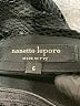 Nanette Lepore 100% Polyester Black Cocktail Dress Size 6 - photo 7