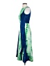DKNY 100% Polyester Tie-dye Green Cocktail Dress Size 2 - photo 5
