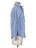 J.Crew 100% Cotton Stripes Blue Long Sleeve Button-Down Shirt Size 2 - photo 4