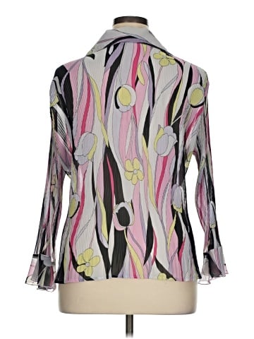 Essentials by Milano Long Sleeve Blouse (view 2)