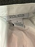 Spring Notion Chevron-herringbone Ivory Long Sleeve Button-Down Shirt Size 5 - photo 3