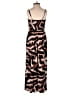 Express Animal Print Brown Jumpsuit Size XS - photo 2