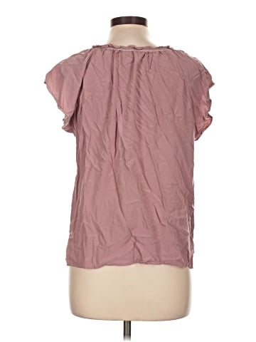 Ann Taylor LOFT Outlet Short Sleeve Blouse (view 2)