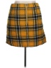No Boundaries Plaid Yellow Casual Skirt Size XL - photo 2