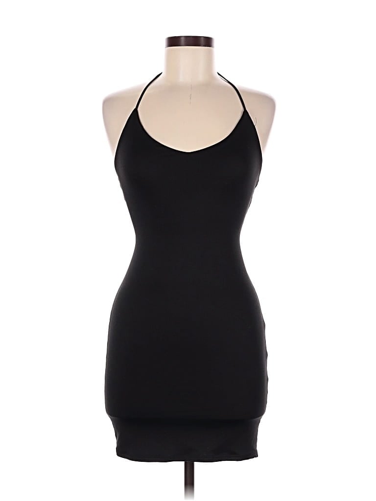 Pre-owned Heart & Hips Cocktail Dress In Black