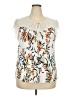 Daniel Rainn Ivory Sleeveless Blouse Size XXL - photo 1