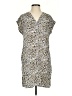 Gap Animal Print Tan Casual Dress Size XS - photo 1