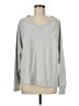 Essentials 100% Cotton Gray Pullover Sweater Size M - photo 1
