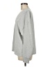 Essentials 100% Cotton Gray Pullover Sweater Size M - photo 5