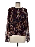 Evereve 100% Polyester Burgundy Long Sleeve Blouse Size M - photo 1