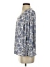 Vince Camuto 100% Polyester Blue 3/4 Sleeve Blouse Size S - photo 5