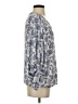 Vince Camuto 100% Polyester Blue 3/4 Sleeve Blouse Size S - photo 4
