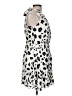 Assorted Brands 100% Rayon Animal Print White Cocktail Dress Size M - photo 4