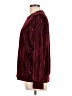 Coco + Carmen 100% Polyester Burgundy Long Sleeve Blouse Size Lg - XL - photo 5