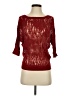 Express 100% Rayon Burgundy Pullover Sweater Size XS - photo 1