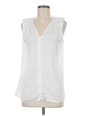 Renuar Sleeveless Button-Down Shirt (view 1)