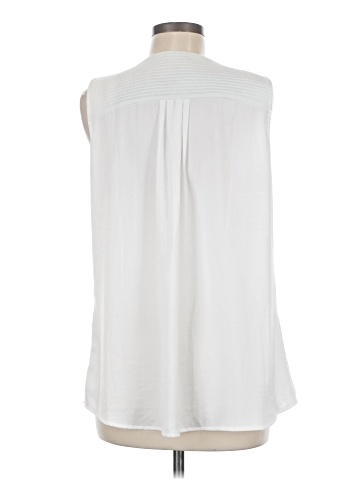 Renuar Sleeveless Button-Down Shirt (view 2)