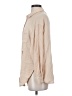 Lulus 100% Cotton Tan Long Sleeve Button-Down Shirt Size S - photo 5