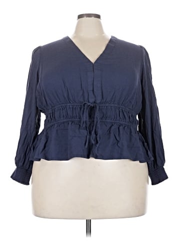 Old Navy 3/4 Sleeve Blouse (view 1)