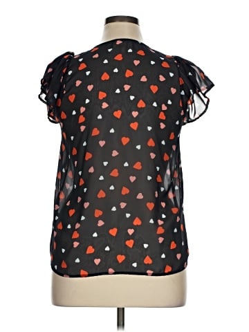 Maison Jules Short Sleeve Blouse (view 2)