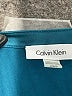 Calvin Klein 100% Polyester Teal Sleeveless Blouse Size L - photo 7