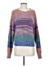 Gap Color Block Purple Pullover Sweater Size XS - photo 1