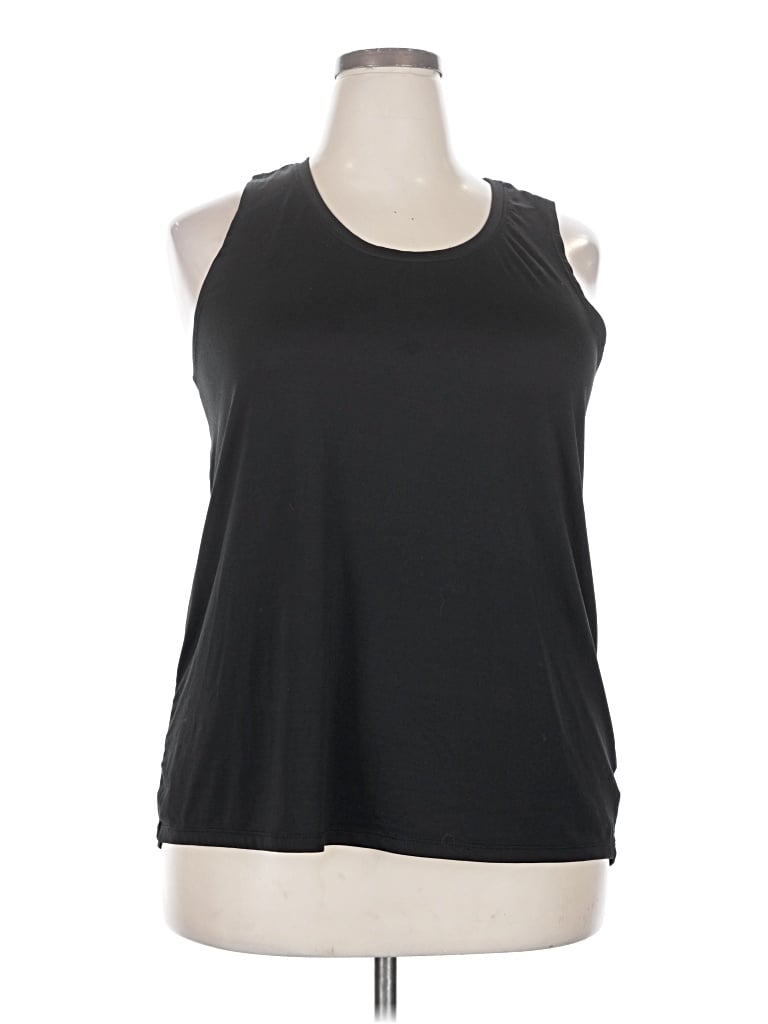Pre-owned Athletic Works Sleeveless T-shirt In Black