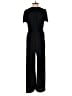 Monteau 100% Polyester Solid Black Jumpsuit Size XS - photo 2