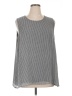 Pleione 100% Polyester Gray Sleeveless Top Size 1X - photo 1