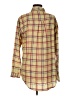 Toad & Co Plaid Gold Long Sleeve Button-Down Shirt Size M - photo 2