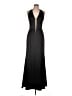 Cache 100% Polyester Black Cocktail Dress Size L - photo 1