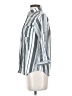 Eden & Olivia 100% Polyester Stripes Silver 3/4 Sleeve Blouse Size S - photo 5
