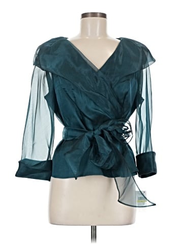 Alex Evenings 3/4 Sleeve Blouse (view 1)