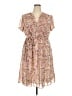 MSK 100% Polyester Floral Pink Casual Dress Size 20 - photo 1