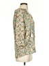 Chenault 100% Rayon Green 3/4 Sleeve Blouse Size S - photo 4
